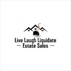 Live Laugh Liquidate, Estate Sales Logo