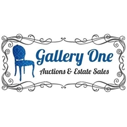 Gallery One Auctions and Estate Sales Logo