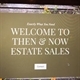 Then And Now Estate Sales Logo