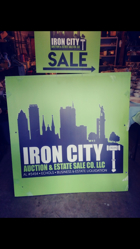 Iron City Auction Company Logo