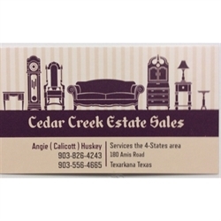 Cedar Creek Estate Sales