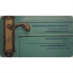 Memories Recycled Estate Sales Logo