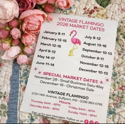 Vintage Flamingo Logo