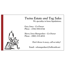 Twins Estate And Tag Sales Logo