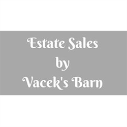 Estate Sales by Vacek's Barn Logo