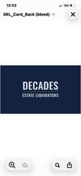 Decades Estate Liquidators Logo