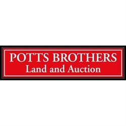 Potts Brothers Land & Auction Logo