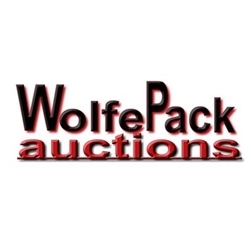 Wolfe Pack Auctions Logo