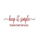 Keep It Simple Estate Sales Logo