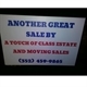 A Touch Of Class Estate And Moving Sales Logo