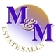 M&m Estate Sale Logo