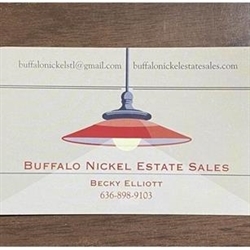 Buffalo Nickel Estate Sales Logo