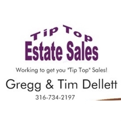 Tip Top Estate Sales Logo