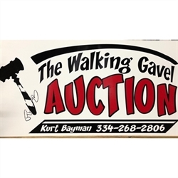 The Walking Gavel Logo