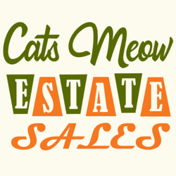 Cat's Meow Estate Sales Logo