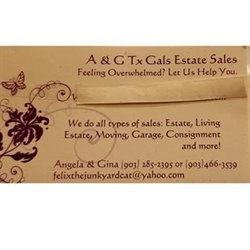 A & G Estate Sales Logo