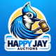 Happy Jay Auctions Logo