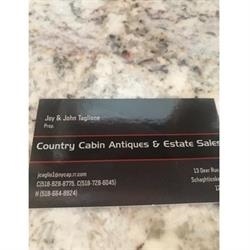 Joy And John Taglione Country Cabin Estate Sales Logo