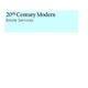 Twentieth Century Modern Logo