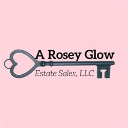 A Rosey Glow Estate Sales Logo