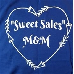 M & M Sweet Tag Sales Logo