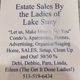 Estate Sales Home Liquidations by the Ladies of Lake Suzy in Charlotte County Logo