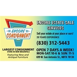 Encore Estate Sale Services Logo