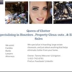 Queen Of Clutter - Specializing In Hoarders And Property Clean-outs Logo