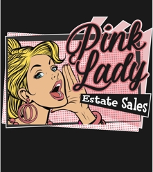 Pink Lady Estate Sales Logo