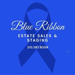 Blue Ribbon Estate Sales & Staging Logo