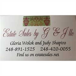 Estate Sales by G & J Logo