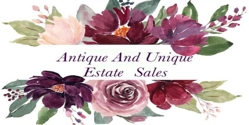 Antiques & Unique Estate Sales Logo