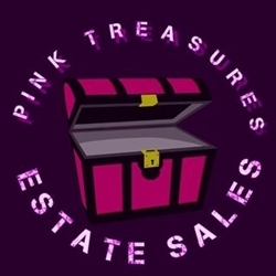 Pink Treasures Estate Sales L.l.c Logo