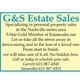 G&s Estate Sales Logo