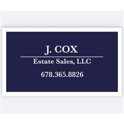 J. Cox Estate Sales, LLC Logo