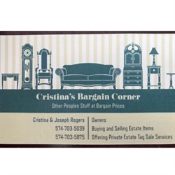 Cristina’s Bargain Corner & Estate Liquidaton Logo