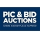 Pic & Bid Auctions LLC Logo