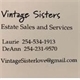 Vintage Sisters Estate Sales And Services Logo