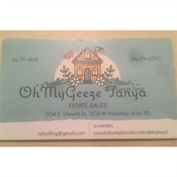 Oh My Geeze Tanya Logo