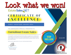 Turnabout Estate Sales Logo