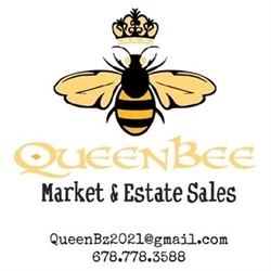 Queen Bee Market & Estate Sales Logo