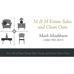 M & M Estate Sales And Clean Outs Logo