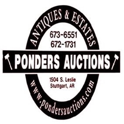 Ponders Auctions Logo