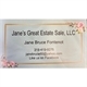 Jane's Great Estate Sale Logo