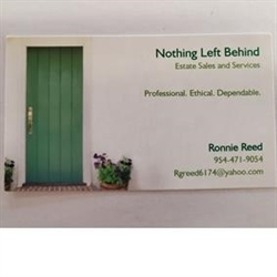 Nothing Left Behind Estate Sales Logo