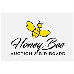 Honeybee Auction And Bid Board Logo