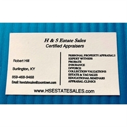 H&S Estate Sales and Appraisals Logo
