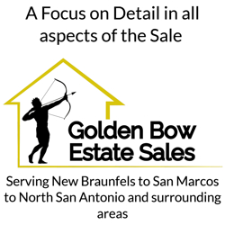 Golden Bow Estate Sales Logo