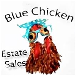 Blue Chicken Estate Sale Logo