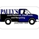 Paulys Junk Removal, Cleanouts And Recycling Logo